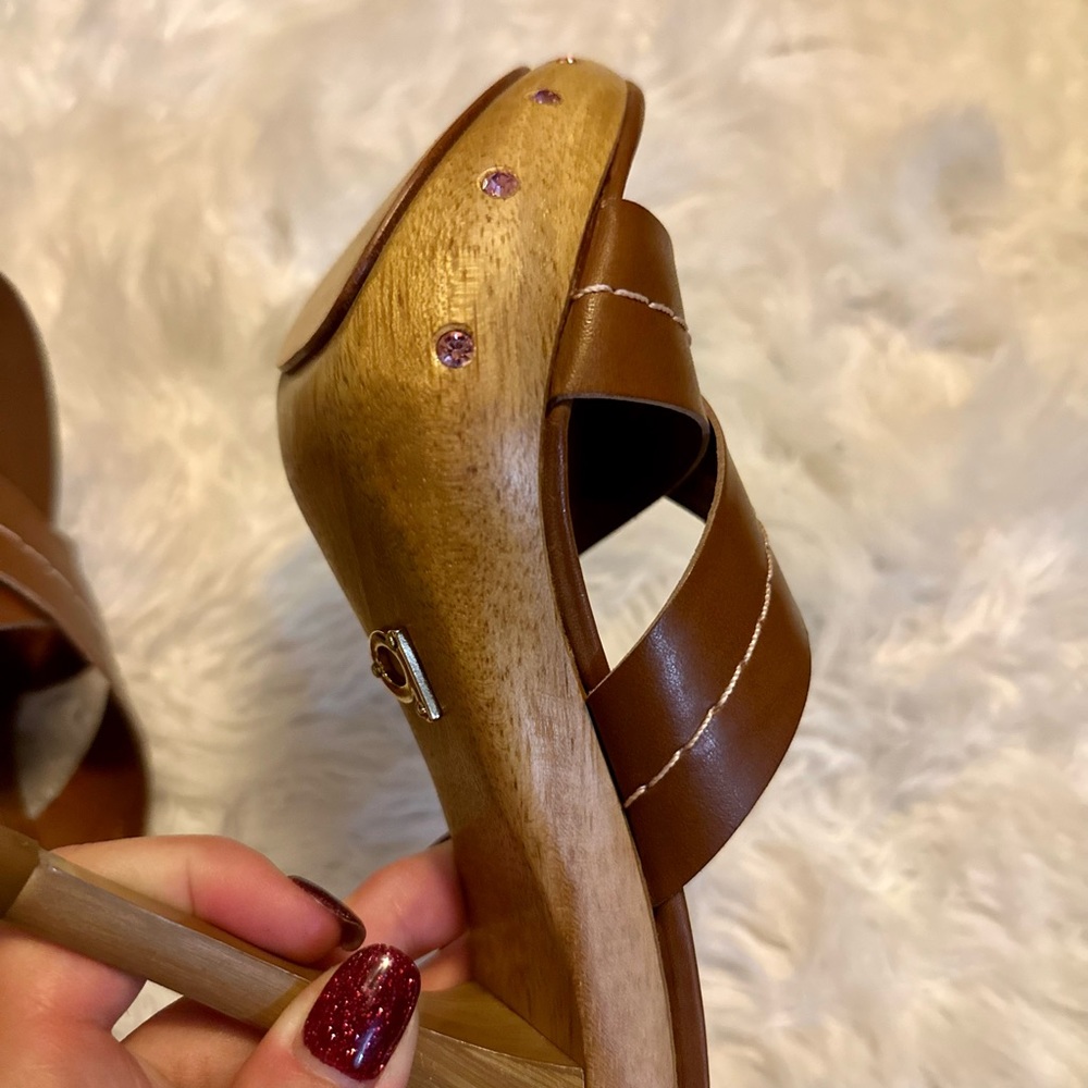 Bebe women’s shoes size 8 Like new - Picture 7 of 9